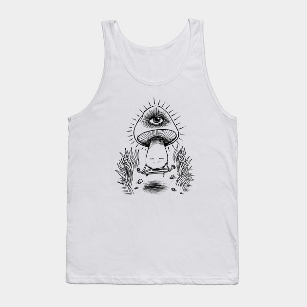 Tranquil Tank Top by RelwotWerdna